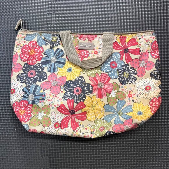 thirty-one Handbags - Thirty-One Thermal Floral Insulated Tote Bag With Zipper Closure